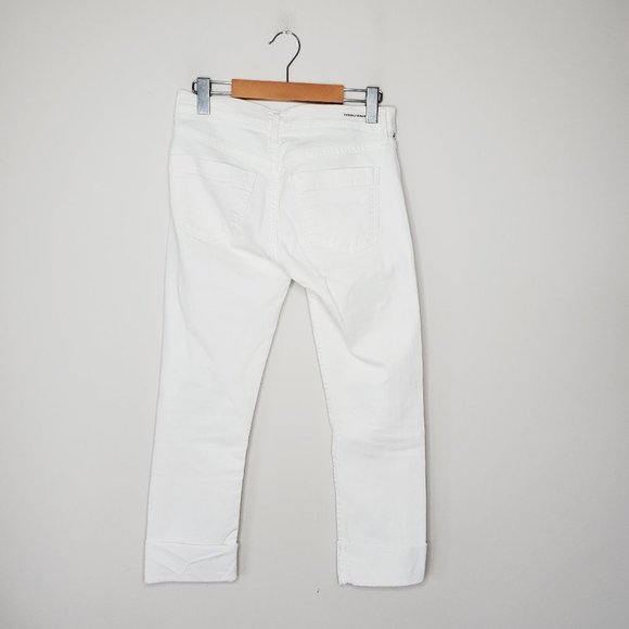 COH White Dani Cropped Straight Leg Jeans - Picture 4 of 13